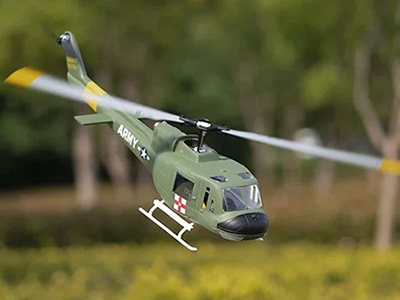 Flywing UH1 V3 Upgrade Green RTF Version RC Helicopter