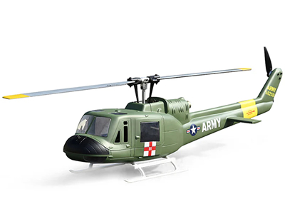 Flywing UH1 V3 Upgrade Green RTF Version RC Helicopter