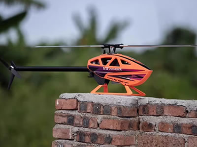 FlyWing FW450L Red RTF RC Helicopter 